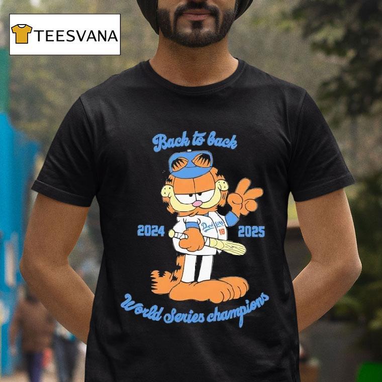 Garf Back To Back World Series Champions And T Shirt Garf Back To Back World Series Champions And T Shirt