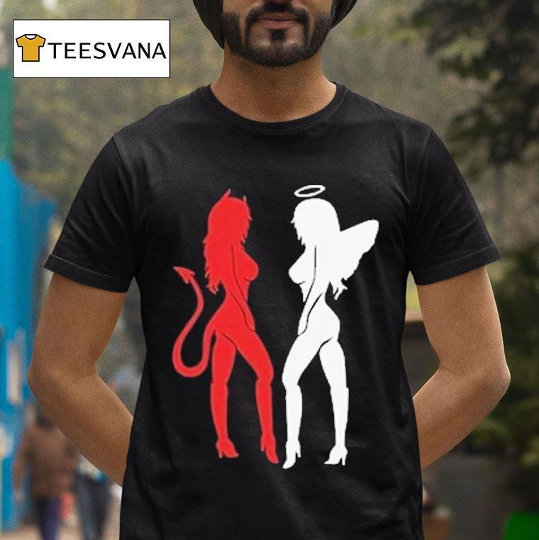 Gemini Horoscope Red Devil White Angel T Shirt Gemini Horoscope Red Devil White Angel T Shirt