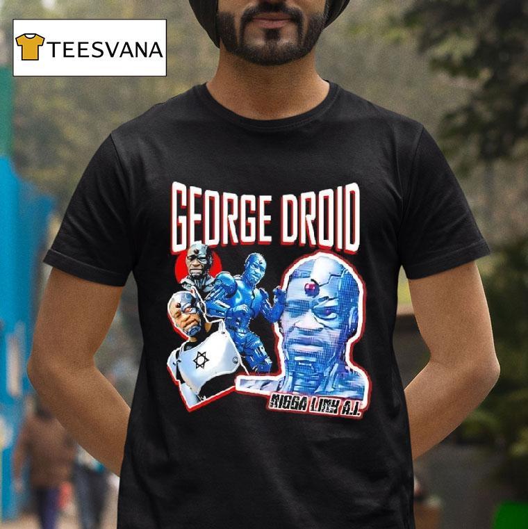 George Droid Migga Link Al Graphic T Shirt George Droid Migga Link Al Graphic T Shirt