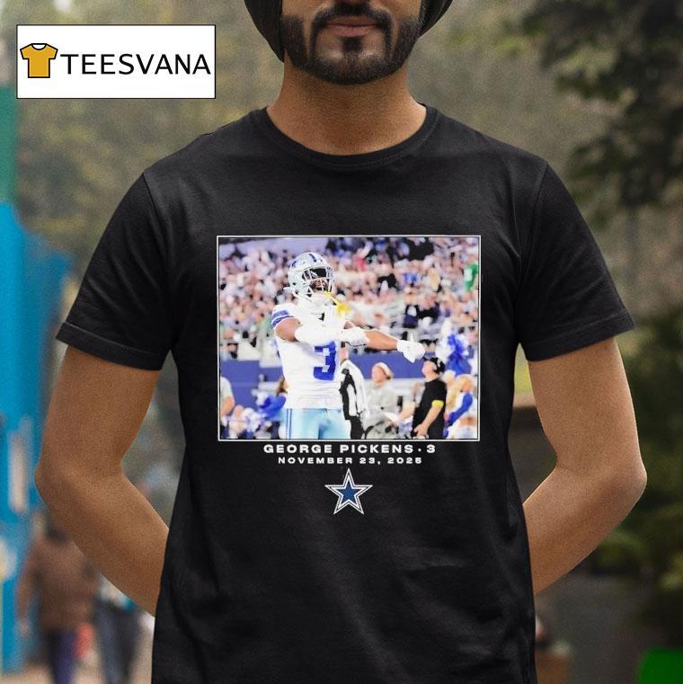 George Pickens Dallas Cowboys November Nfl Flash Features Week T Shirt George Pickens Dallas Cowboys November Nfl Flash Features Week T Shirt