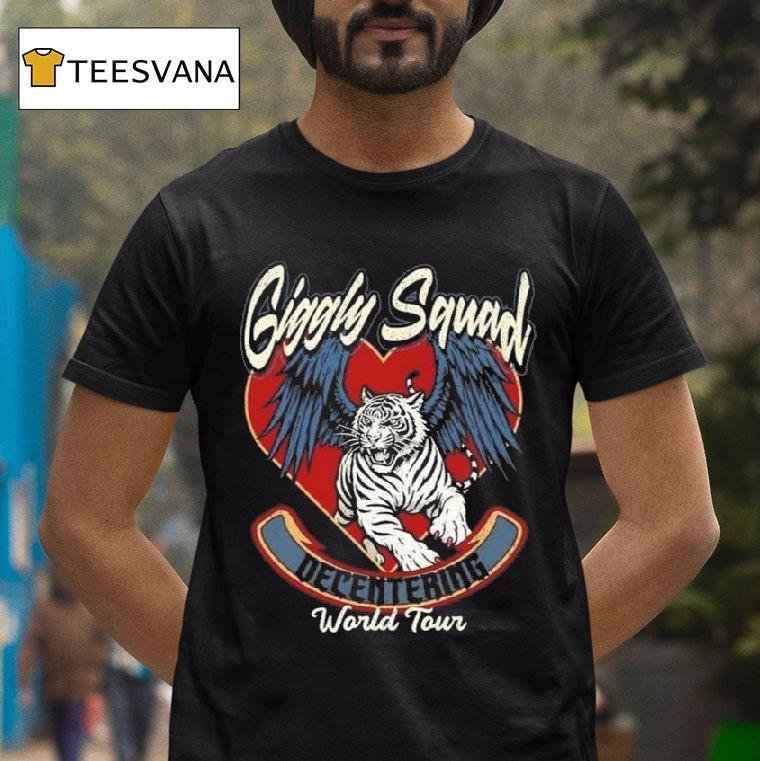 Giggly Squad Decentering World Tour T Shirt Giggly Squad Decentering World Tour T Shirt
