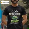 God First Family Second Then North Dakota State Bison Football Logo T Shirt