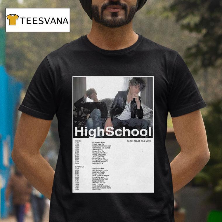 Highschool Debut Album T Shirt Highschool Debut Album T Shirt