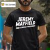 Jeremy Mayfield For Nascar President Logo T Shirt