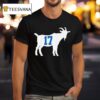 Josh Allen Goat Buffalo Bills Football T Shirt