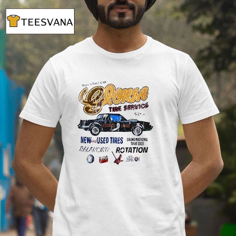 Kendrick Lamar Frand Nation Tour Have A Flat Call Gloria Tire Service T Shirt Kendrick Lamar Frand Nation Tour Have A Flat Call Gloria Tire Service T Shirt
