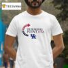 Kentucky Wildcats X University Of Kentucky X Charlie Kirk Turning Point Usa Logo T Shirt