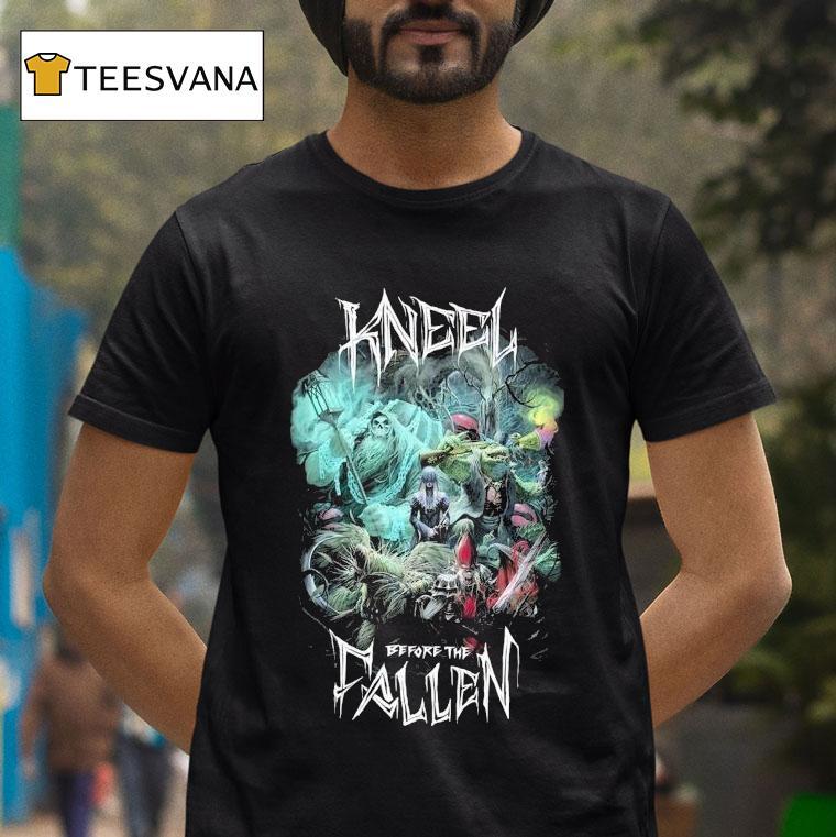 Kneel Before The Fallen Heavy Metal Touring T Shirt Kneel Before The Fallen Heavy Metal Touring T Shirt
