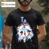 La Dodgers National League Champions All Players Graphic T Shirt