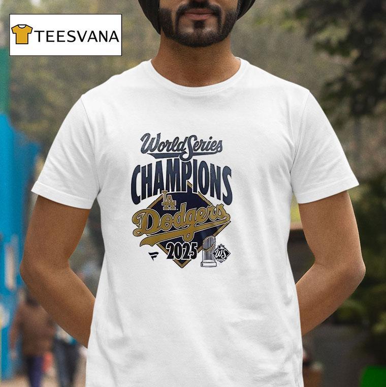 La Dodgers World Series Champions Limited Edition Sided T Shirt La Dodgers World Series Champions Limited Edition Sided T Shirt
