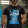 Lorde All Points East August Nd London T Shirt