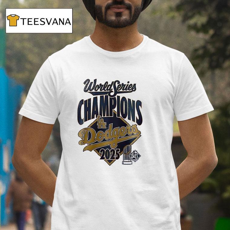 Los Angeles Dodgers Back To Back World Series Champions Team Signature Sided T Shirt Los Angeles Dodgers Back To Back World Series Champions Team Signature Sided T Shirt