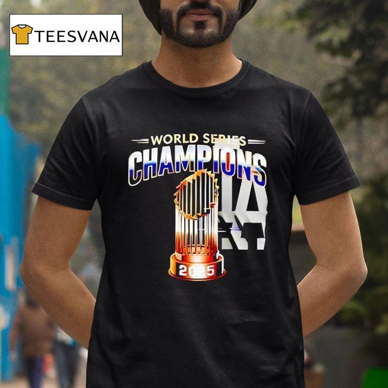 Los Angeles Dodgers Team World Series Champions Graphic T Shirt Los Angeles Dodgers Team World Series Champions Graphic T Shirt