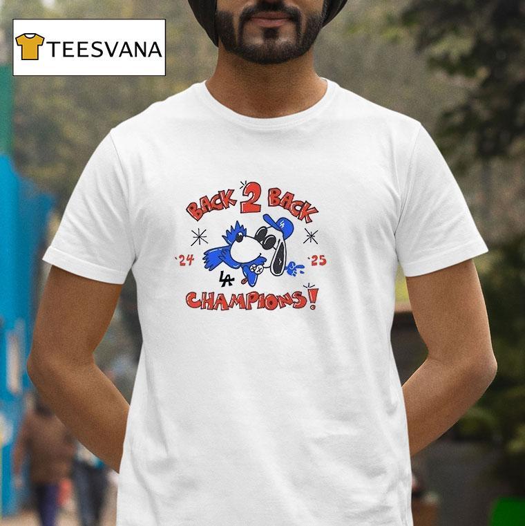 Los Angeles Dodgers V Toronto Blue Jays Back Back World Series Champions Mascot Ar T Shirt Los Angeles Dodgers V Toronto Blue Jays Back Back World Series Champions Mascot Ar T Shirt