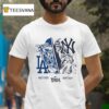 Los Angeles Dodgers West Coast Vs New York Yankees East Coast World Series T Shirt
