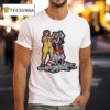 Mcdonald S And Burger King Mascots In A Humorous Club Parody T Shirt