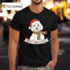 Merry Doodlemas Goldendoodle Christmas Dog T Shirt