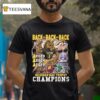 Michigan Mac Trophy Back To Back To Back Champions Masco T Shirt