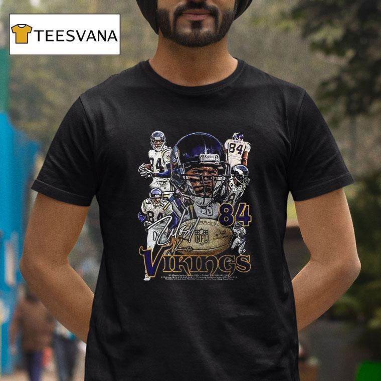 Minnesota Vikings Randy Moss Graphic Vintage Signature T Shirt Minnesota Vikings Randy Moss Graphic Vintage Signature T Shirt