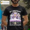 Minnesota Vikings Thank You For The Memories Th Anniversary T Shirt