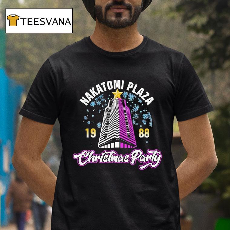 Nakatomi Plaza Christmas Party T Shirt Nakatomi Plaza Christmas Party T Shirt