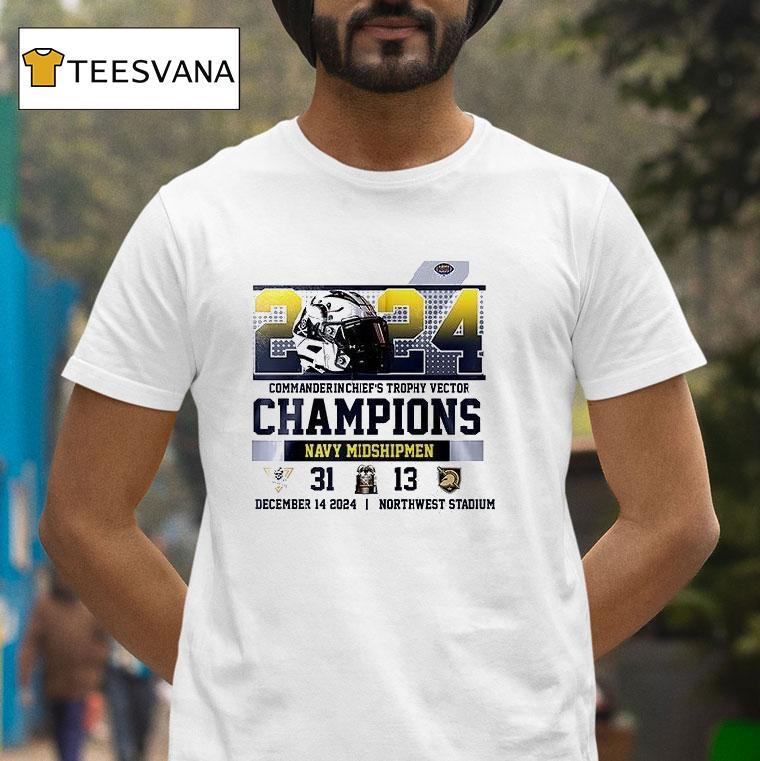 Navy Midshipmen Cic Trophy Champions Skull Logo T Shirt Navy Midshipmen Cic Trophy Champions Skull Logo T Shirt