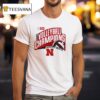 Nebraska Huskers Volleyball Big Champions Logo T Shirt