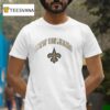 New Orleans Saints X Peanuts All I Want For Christmas T Shirt