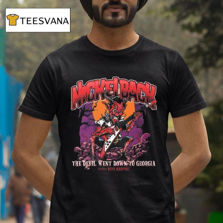 Nickelback Devil Went Down T Shirt Nickelback Devil Went Down T Shirt