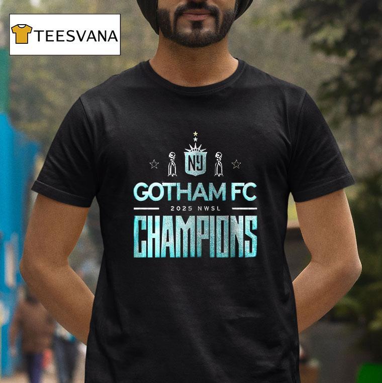 Ny Gotham Fc Nwsl Champions Logo T Shirt Ny Gotham Fc Nwsl Champions Logo T Shirt