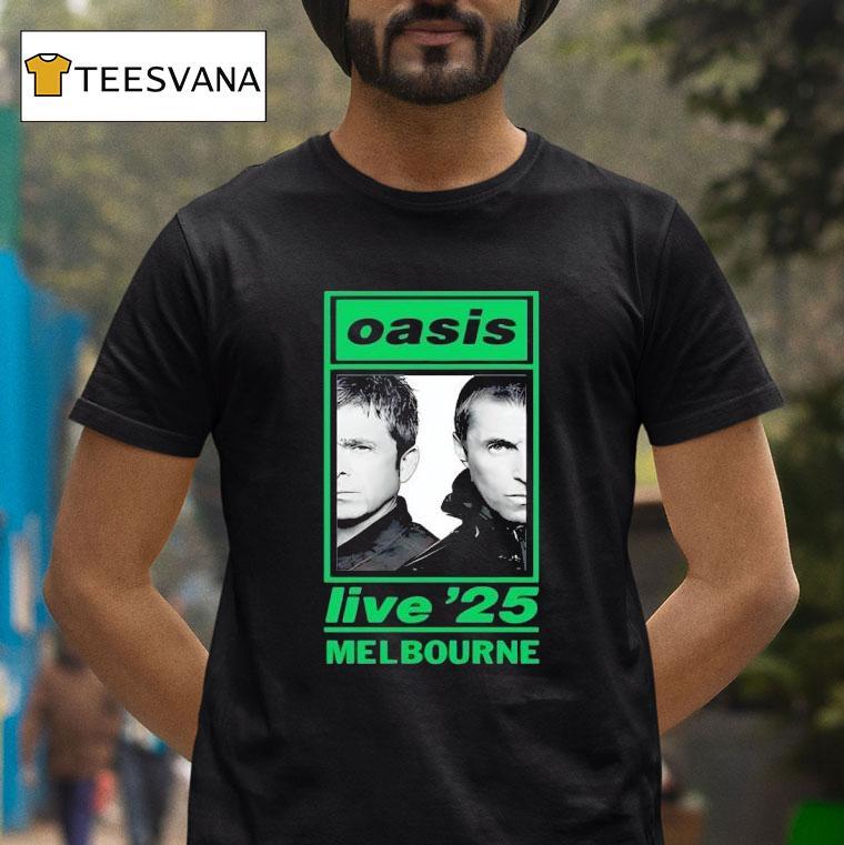 Oasis Band Melbourne Australia Marvel Stadium November T Shirt Oasis Band Melbourne Australia Marvel Stadium November T Shirt