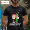 Oasis Liam And Noel Gallagher In Snowasis Xmas T Shirt