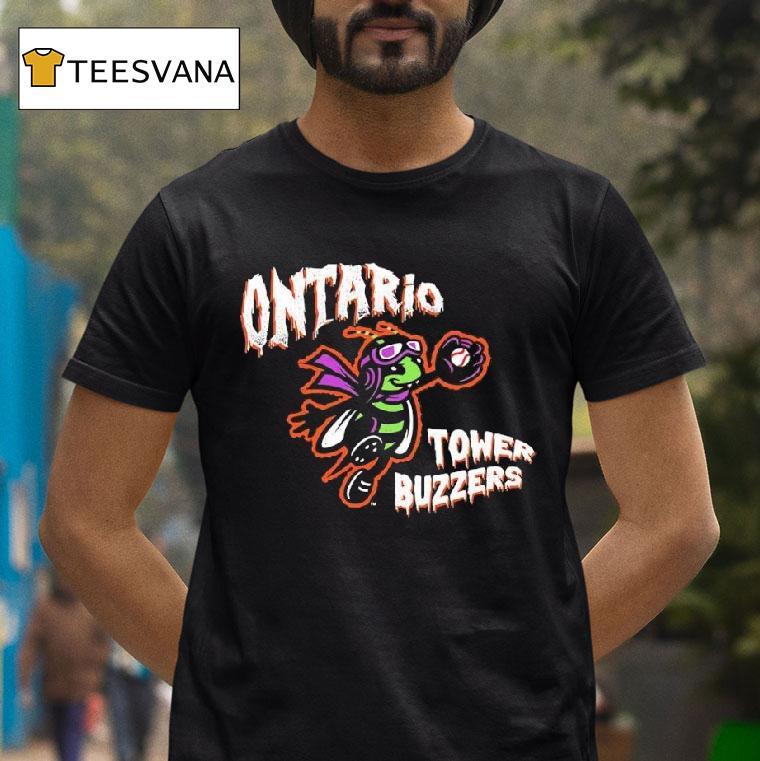Ontario Tower Buzzers Logo Halloween Masco T Shirt Ontario Tower Buzzers Logo Halloween Masco T Shirt