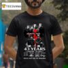 Original Depeche Mode Years Of Signature Thank You For The Memories T Shirt