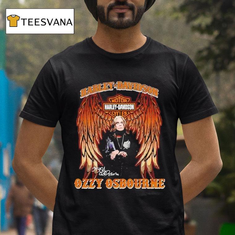 Original Harley Davidson Ozzy Osbourne Motor Harley Davidson Signature T Shirt Original Harley Davidson Ozzy Osbourne Motor Harley Davidson Signature T Shirt