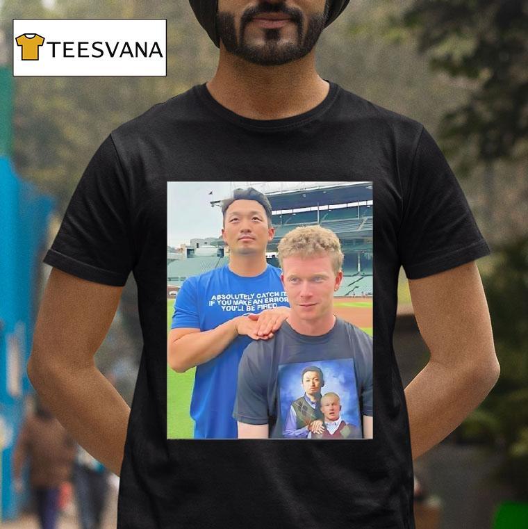 Pca And Seiya Suzuki Step Brothers Chicago Cubs Baseball T Shirt Pca And Seiya Suzuki Step Brothers Chicago Cubs Baseball T Shirt