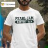Pearl Jam Boston Ma T Shirt