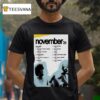 Reality Club November Tour T Shirt