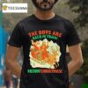 Retro Funny Santa Jesus The Boys Are Back In Town Christmas T Shirt