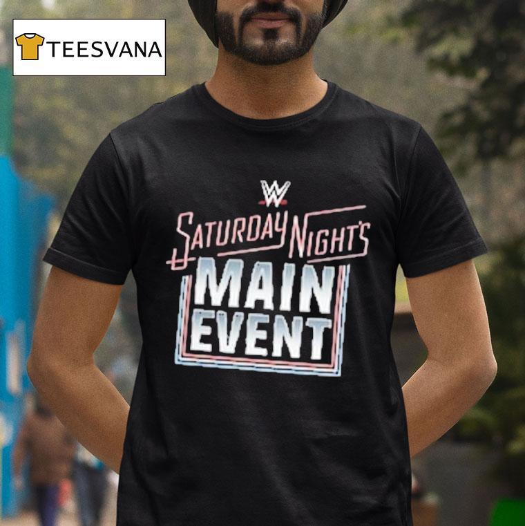 Saturday Night S Main Event Wwe Logo T Shirt Saturday Night S Main Event Wwe Logo T Shirt