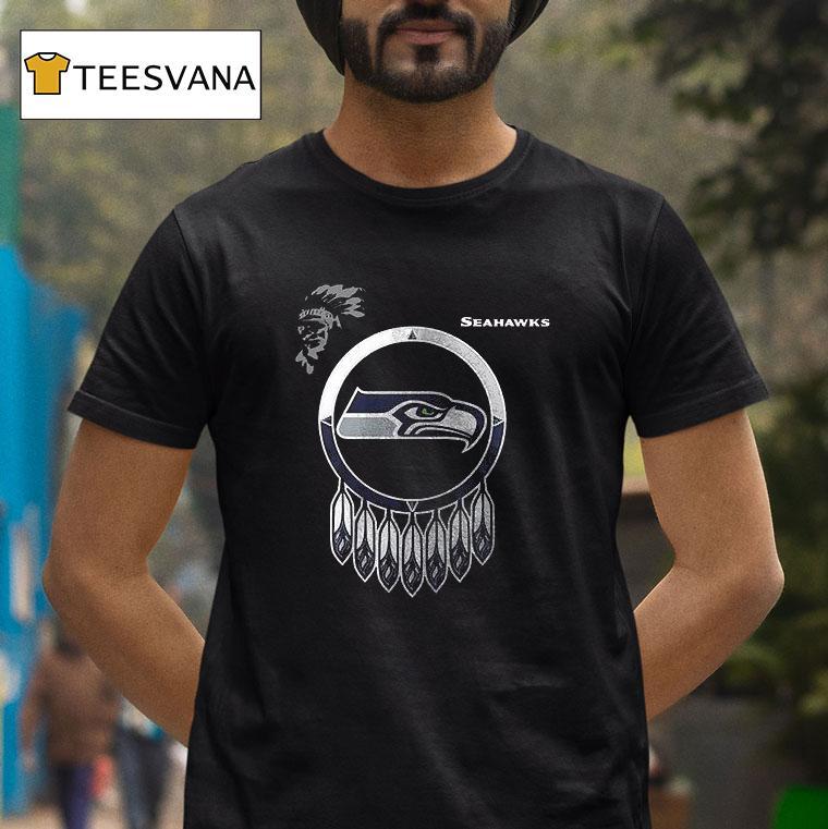 Seattle Seahawks Native American Heritage Month Logo T Shirt Seattle Seahawks Native American Heritage Month Logo T Shirt