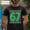 Six Seven By Pine Needles Ugly Christmas T Shirt
