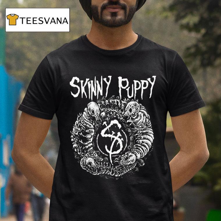 Skinny Puppy Maggots Tour T Shirt Skinny Puppy Maggots Tour T Shirt