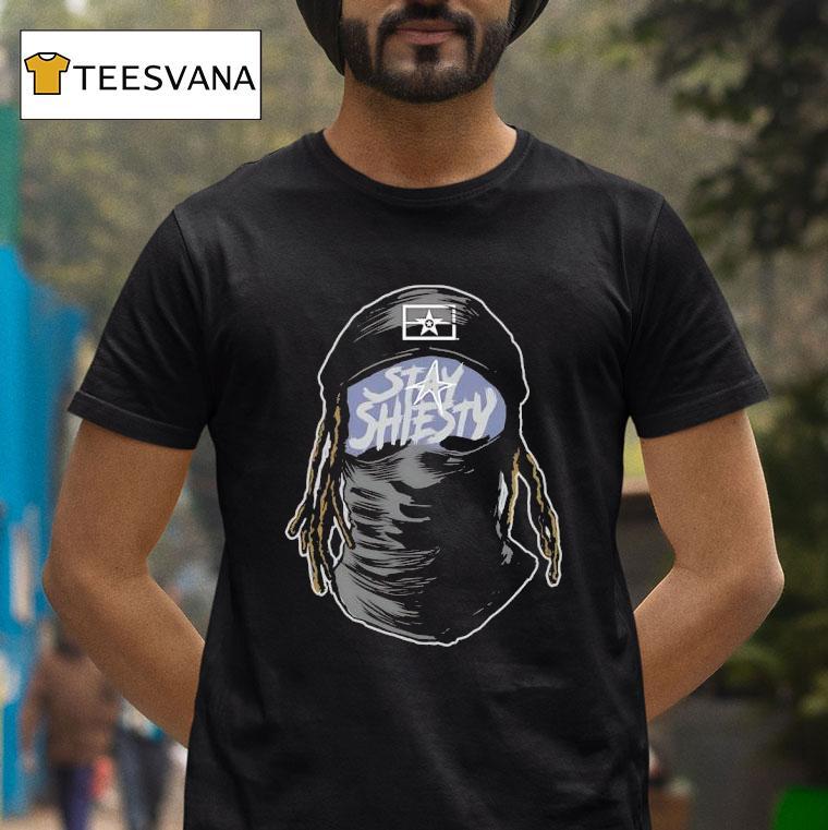 Stay Shiesty George Pickens Face Dallas Cowboys T Shirt Stay Shiesty George Pickens Face Dallas Cowboys T Shirt