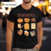 Thankful Thanksgiving Doodles T Shirt