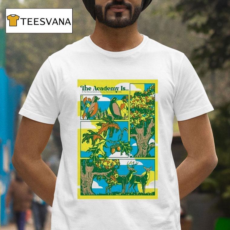 The Academy Is Detroit Mi November T Shirt The Academy Is Detroit Mi November T Shirt