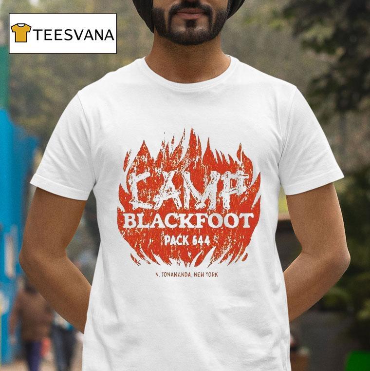 The Burning Camp Blackfoot Tonawanda New York T Shirt The Burning Camp Blackfoot Tonawanda New York T Shirt