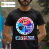 The Carolina Sports Hurricanes X Panthers X Hornets Logo T Shirt