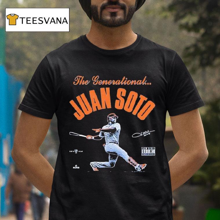The Generational Juan Soto Signature Momen T Shirt The Generational Juan Soto Signature Momen T Shirt