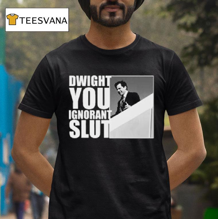 The Office Michael Scott Dwight You Ignorant Slu T Shirt The Office Michael Scott Dwight You Ignorant Slu T Shirt